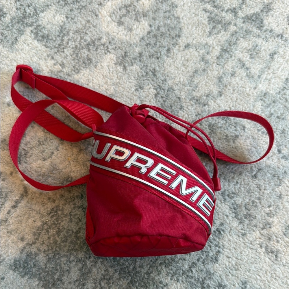Supreme Red Crossbody Bag